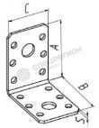 Уголок крепежный Россия 50*50*35*2,0 мм оцинкованный