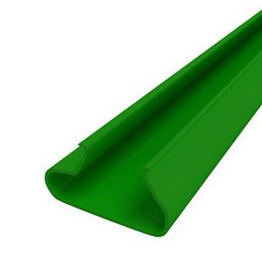Вставка для экономпанелей пластиковая L=1200мм зеленый